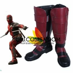 Cosrea Deadpool Movie Version Cosplay Shoes