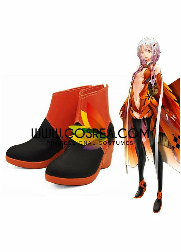 Cosrea Guilty Crown Inori Battle Cosplay Shoes 4 Cosrea Guilty Crown Inori Battle Cosplay Shoes
