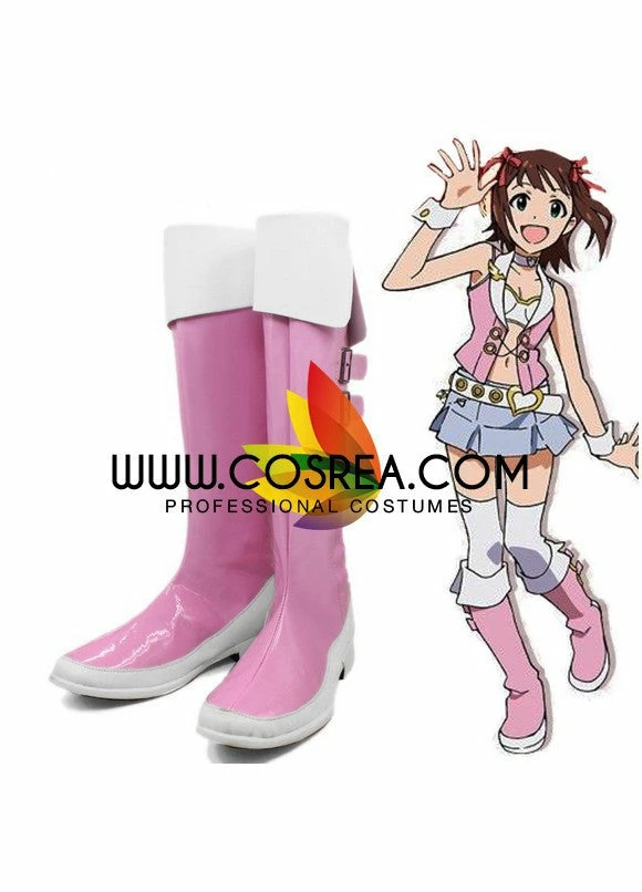 Cosrea Idolmaster PU Leather Cosplay Shoes 4 Cosrea Idolmaster PU Leather Cosplay Shoes