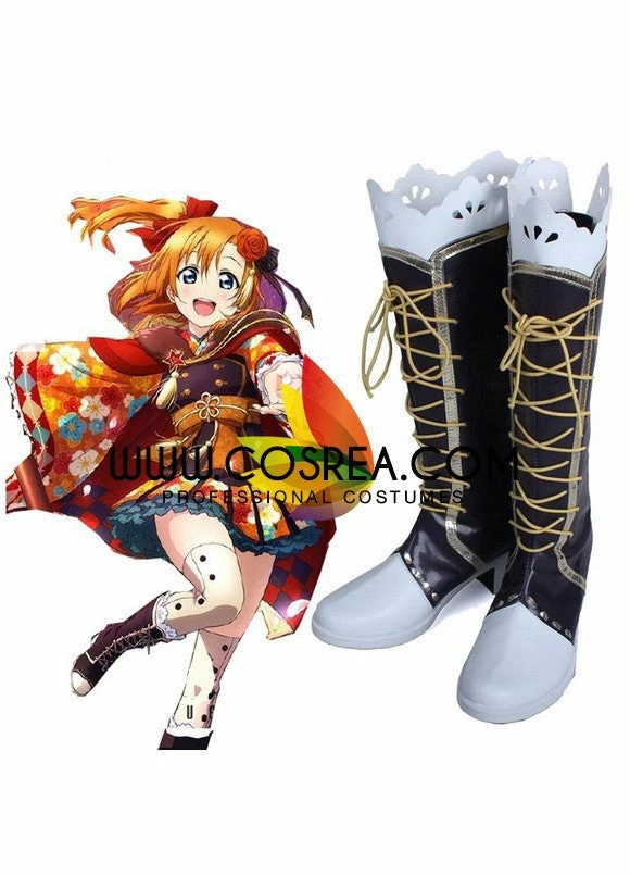 Cosrea Love Live Honoka Taisho Cosplay Shoes 4 Cosrea Love Live Honoka Taisho Cosplay Shoes