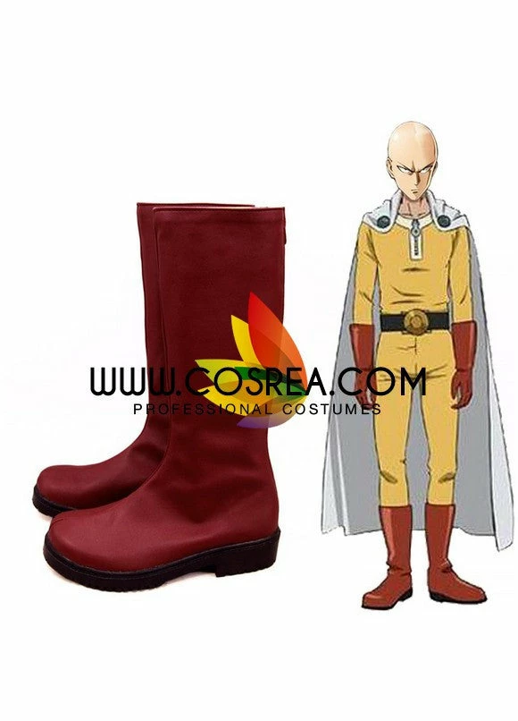 Cosrea One Punch Man Saitama Cosplay Shoes 4 Cosrea One Punch Man Saitama Cosplay Shoes