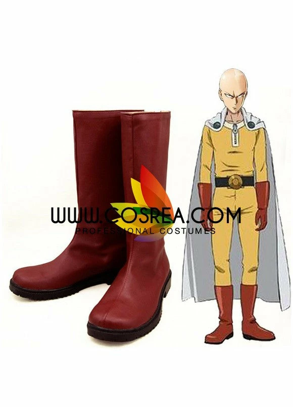 Cosrea One Punch Man Saitama Cosplay Shoes 5 Cosrea One Punch Man Saitama Cosplay Shoes