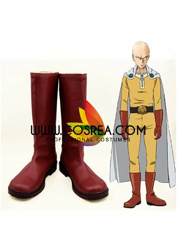 Cosrea One Punch Man Saitama Cosplay Shoes 6 Cosrea One Punch Man Saitama Cosplay Shoes