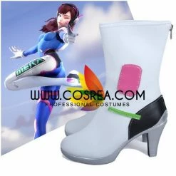 Cosrea Overwatch DVA Cosplay Shoes