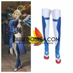 Cosrea Overwatch Mercy Combat Medic Cosplay Shoes 10 Cosrea Overwatch Mercy Combat Medic Cosplay Shoes