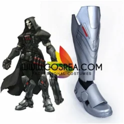 Cosrea Overwatch Reaper Cosplay Shoes