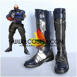 Cosrea Overwatch Soldier 76 Cosplay Shoes