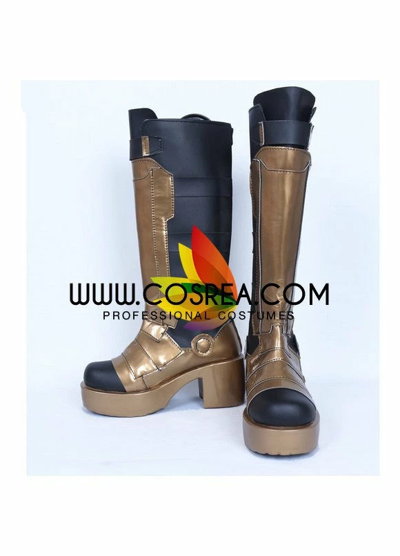 Cosrea Overwatch Soldier 76 Golden Cosplay Shoes 6 Cosrea Overwatch Soldier 76 Golden Cosplay Shoes