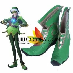 Cosrea Overwatch Tracer Elf Cosplay Shoes