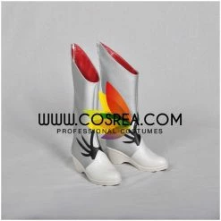 Cosrea RWBY White Weiss Cosplay Shoes