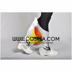 Cosrea RWBY White Weiss Cosplay Shoes