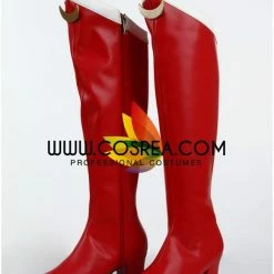 Cosrea Sailormoon Usagi Tsukino Dark Red Cosplay Shoes
