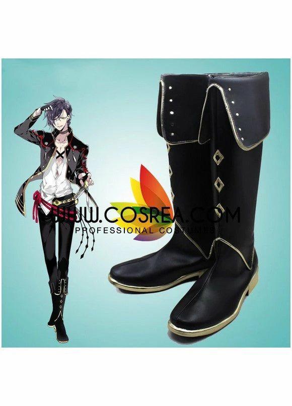 Cosrea Touken Ranbu Akashi Kuniyuki Cosplay Shoes 4 Cosrea Touken Ranbu Akashi Kuniyuki Cosplay Shoes