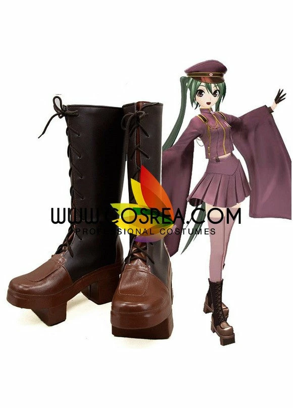 Cosrea Vocaloid Miku Senbon Zakura Cosplay Shoes 4 Cosrea Vocaloid Miku Senbon Zakura Cosplay Shoes