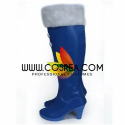 Cosrea Vocaloid Snow Miku Cosplay Shoes