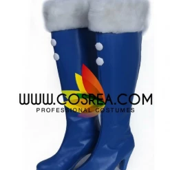 Cosrea Vocaloid Snow Miku Cosplay Shoes