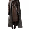 Cosrea Arya Stark Season 8 Game Of Thrones Dark PU Leather Version Cosplay Costume