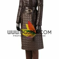 Cosrea Arya Stark Season 8 Game Of Thrones Dark PU Leather Version Cosplay Costume