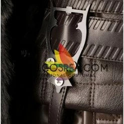 Cosrea Arya Stark Season 8 Game Of Thrones Dark PU Leather Version Cosplay Costume