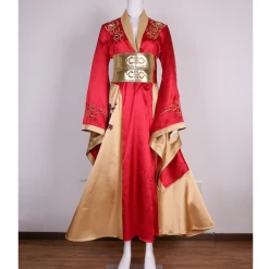 Cosrea TV & Movies Cersei Lannister Season 2 Embroidered Game Of Thrones Cosplay Costume