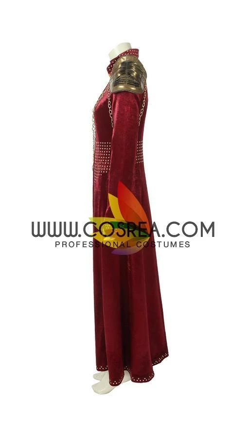 Cosrea Cersei Lannister Season 8 Game Of Thrones Velvet Cosplay Costume 6 Cosrea Cersei Lannister Season 8 Game Of Thrones Velvet Cosplay Costume