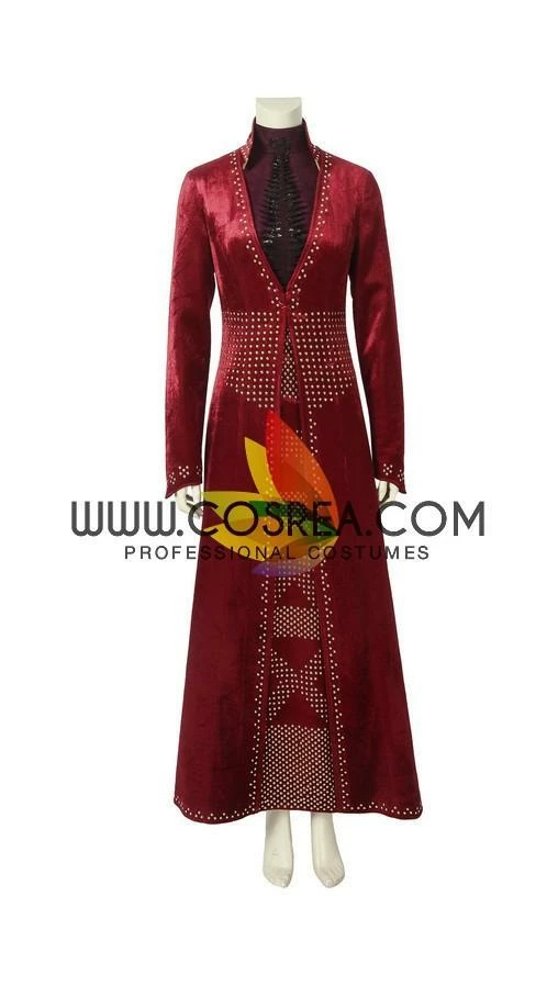 Cosrea Cersei Lannister Season 8 Game Of Thrones Velvet Cosplay Costume 8 Cosrea Cersei Lannister Season 8 Game Of Thrones Velvet Cosplay Costume