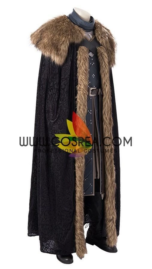 Cosrea Jon Snow Season 8 Game Of Thrones PU Leather Cosplay Costume TV & Movies 5 Cosrea Jon Snow Season 8 Game Of Thrones PU Leather Cosplay Costume TV & Movies