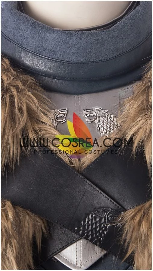 Cosrea Jon Snow Season 8 Game Of Thrones PU Leather Cosplay Costume TV & Movies 8 Cosrea Jon Snow Season 8 Game Of Thrones PU Leather Cosplay Costume TV & Movies
