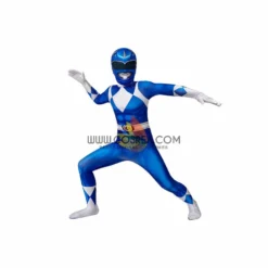 Cosrea Mighty Morphin Power Rangers Blue Ranger Kids Size Digital Printed Cosplay Costume TV & Movies 17 Cosrea Mighty Morphin Power Rangers Blue Ranger Kids Size Digital Printed Cosplay Costume TV & Movies