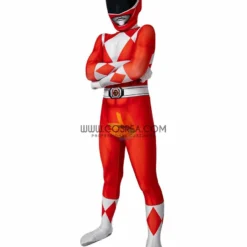 Cosrea TV & Movies Mighty Morphin Power Rangers Red Ranger Kids Size Digital Printed Cosplay Costume 14 Cosrea TV & Movies Mighty Morphin Power Rangers Red Ranger Kids Size Digital Printed Cosplay Costume