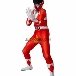 Cosrea TV & Movies Mighty Morphin Power Rangers Red Ranger Kids Size Digital Printed Cosplay Costume 16 Cosrea TV & Movies Mighty Morphin Power Rangers Red Ranger Kids Size Digital Printed Cosplay Costume