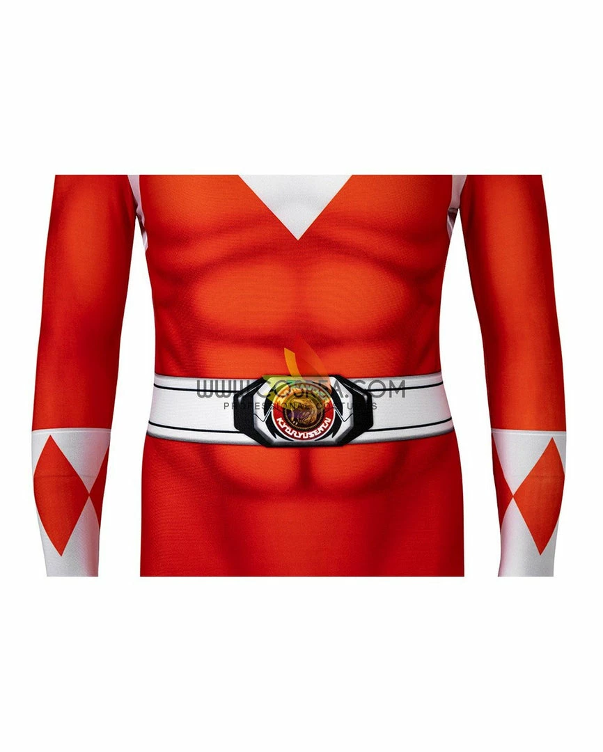 Cosrea TV & Movies Mighty Morphin Power Rangers Red Ranger Kids Size Digital Printed Cosplay Costume 9 Cosrea TV & Movies Mighty Morphin Power Rangers Red Ranger Kids Size Digital Printed Cosplay Costume