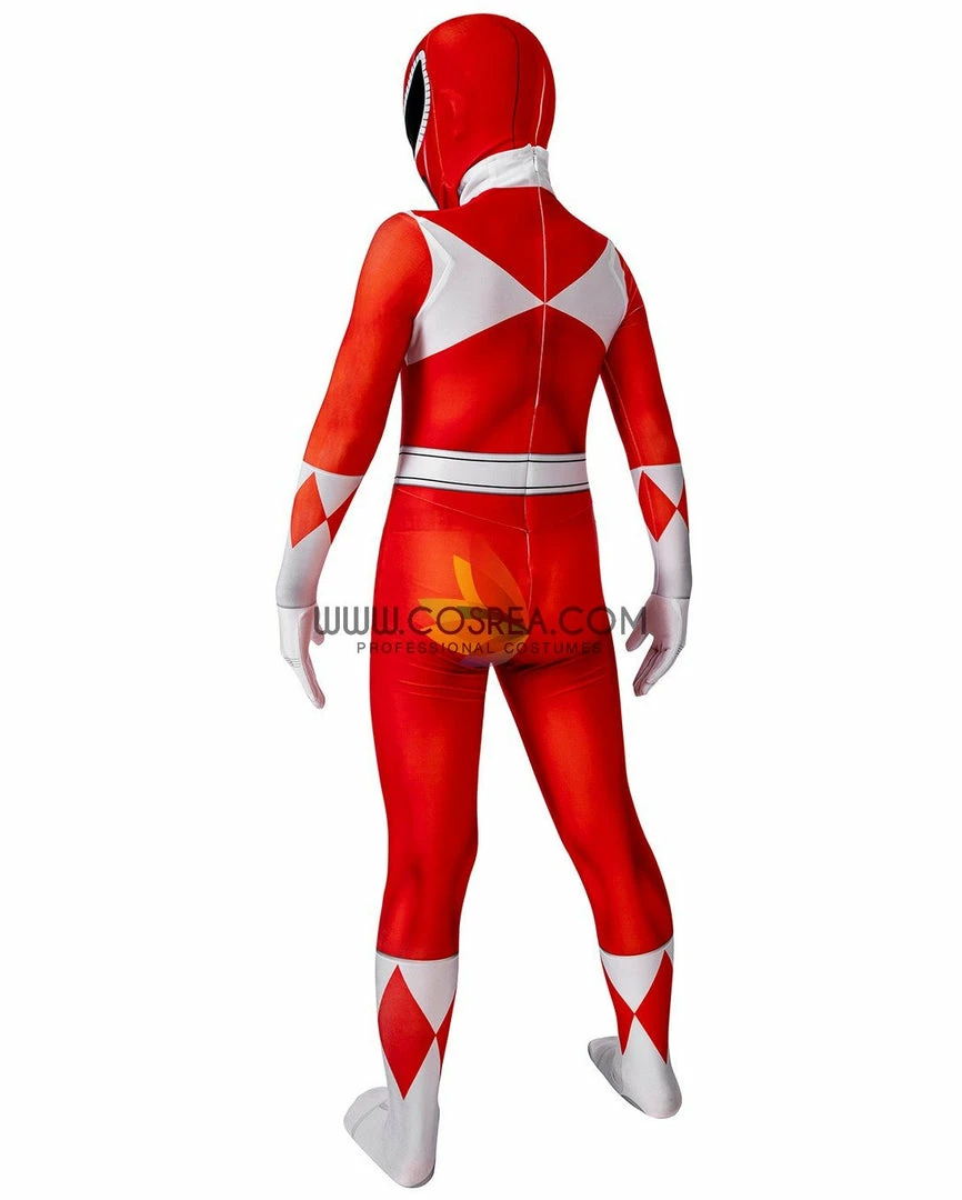 Cosrea TV & Movies Mighty Morphin Power Rangers Red Ranger Kids Size Digital Printed Cosplay Costume 6 Cosrea TV & Movies Mighty Morphin Power Rangers Red Ranger Kids Size Digital Printed Cosplay Costume