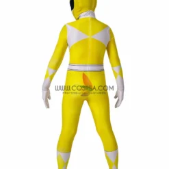 Cosrea TV & Movies Mighty Morphin Power Rangers Yellow Ranger Kids Size Digital Printed Cosplay Costume 16 Cosrea TV & Movies Mighty Morphin Power Rangers Yellow Ranger Kids Size Digital Printed Cosplay Costume
