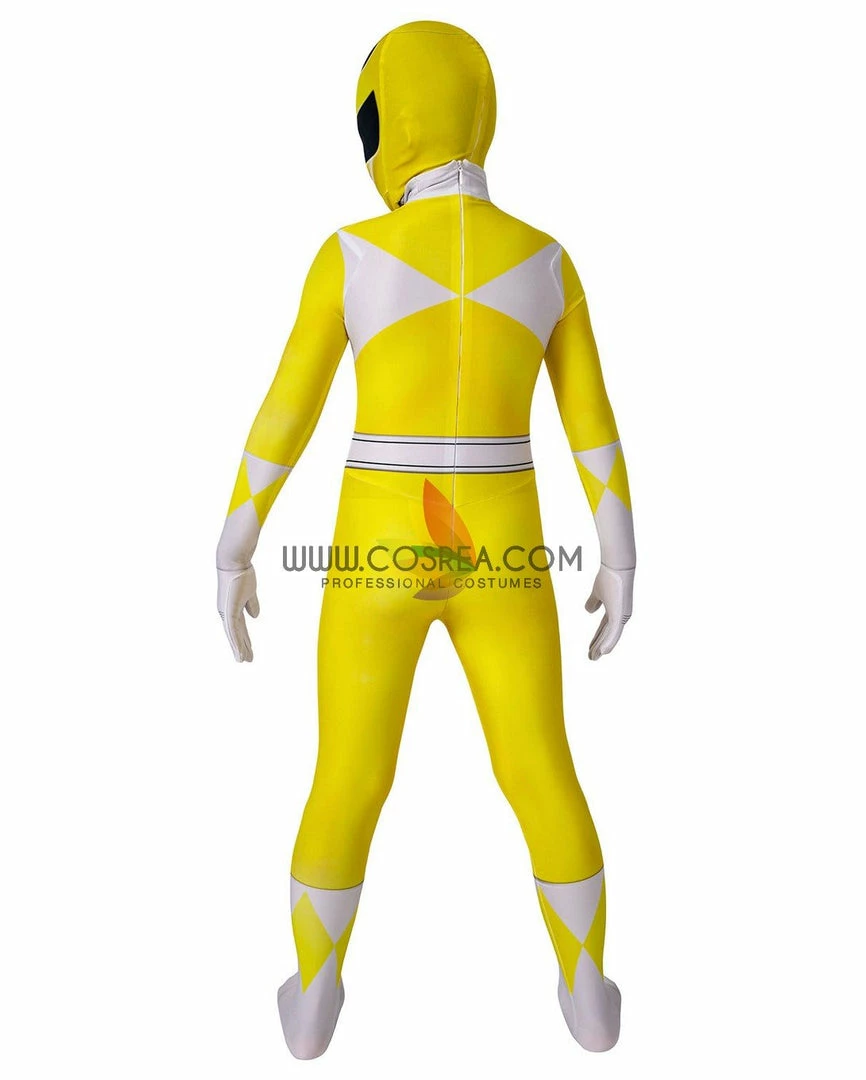 Cosrea TV & Movies Mighty Morphin Power Rangers Yellow Ranger Kids Size Digital Printed Cosplay Costume 6 Cosrea TV & Movies Mighty Morphin Power Rangers Yellow Ranger Kids Size Digital Printed Cosplay Costume