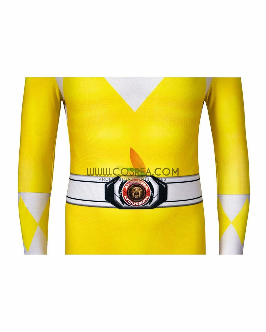 Cosrea TV & Movies Mighty Morphin Power Rangers Yellow Ranger Kids Size Digital Printed Cosplay Costume 10 Cosrea TV & Movies Mighty Morphin Power Rangers Yellow Ranger Kids Size Digital Printed Cosplay Costume