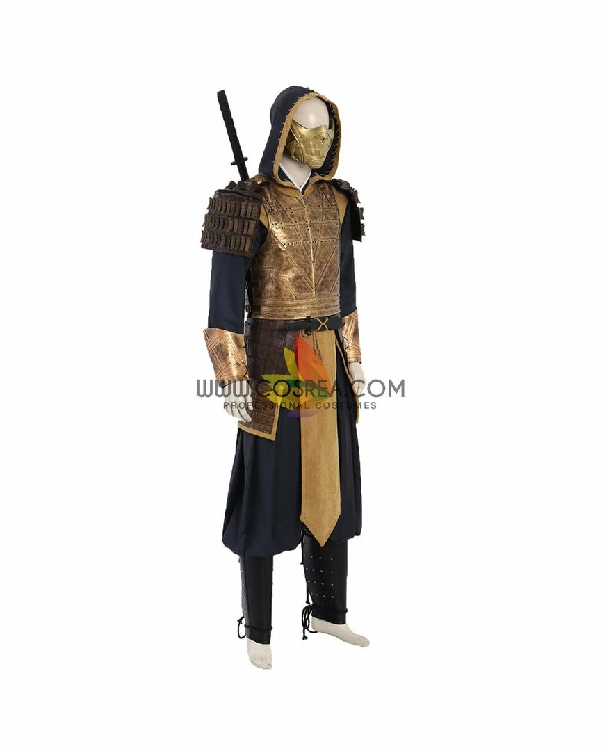 Cosrea Mortal Kombat 2021 Movie Scorpion Cosplay Costume TV & Movies 5 Cosrea Mortal Kombat 2021 Movie Scorpion Cosplay Costume TV & Movies