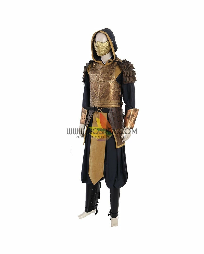 Cosrea Mortal Kombat 2021 Movie Scorpion Cosplay Costume TV & Movies 6 Cosrea Mortal Kombat 2021 Movie Scorpion Cosplay Costume TV & Movies