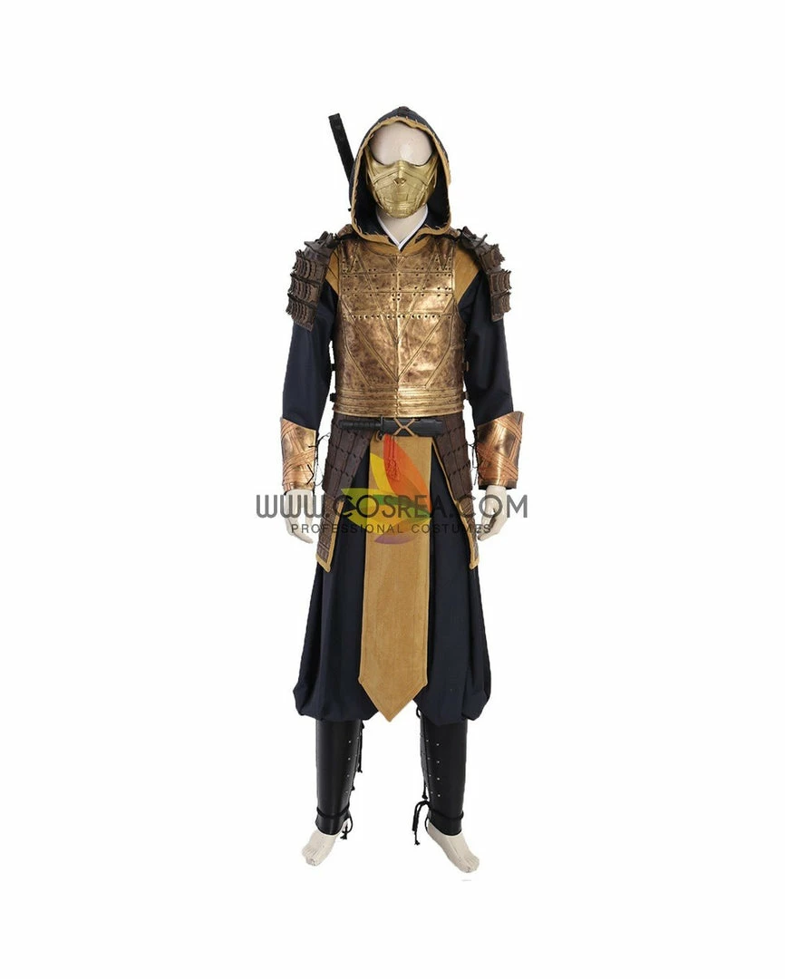 Cosrea Mortal Kombat 2021 Movie Scorpion Cosplay Costume TV & Movies 4 Cosrea Mortal Kombat 2021 Movie Scorpion Cosplay Costume TV & Movies