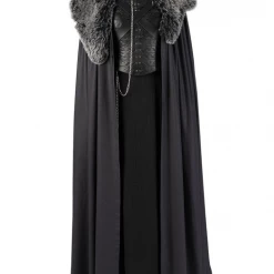 Cosrea Sansa Stark Season 8 Game Of Thrones PU Leather Complete Cosplay Costume TV & Movies