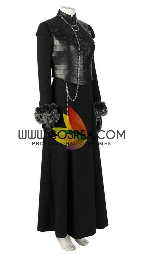 Cosrea Sansa Stark Season 8 Game Of Thrones PU Leather Complete Cosplay Costume TV & Movies 15 Cosrea Sansa Stark Season 8 Game Of Thrones PU Leather Complete Cosplay Costume TV & Movies
