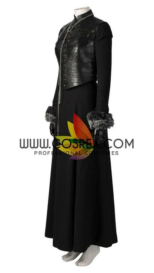 Cosrea Sansa Stark Season 8 Game Of Thrones PU Leather Complete Cosplay Costume TV & Movies 17 Cosrea Sansa Stark Season 8 Game Of Thrones PU Leather Complete Cosplay Costume TV & Movies
