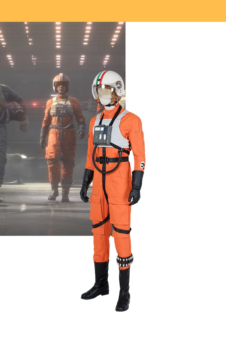 Cosrea Star Wars Squadrons Rebel Op Uniform Cosplay Costume TV & Movies 3 Cosrea Star Wars Squadrons Rebel Op Uniform Cosplay Costume TV & Movies