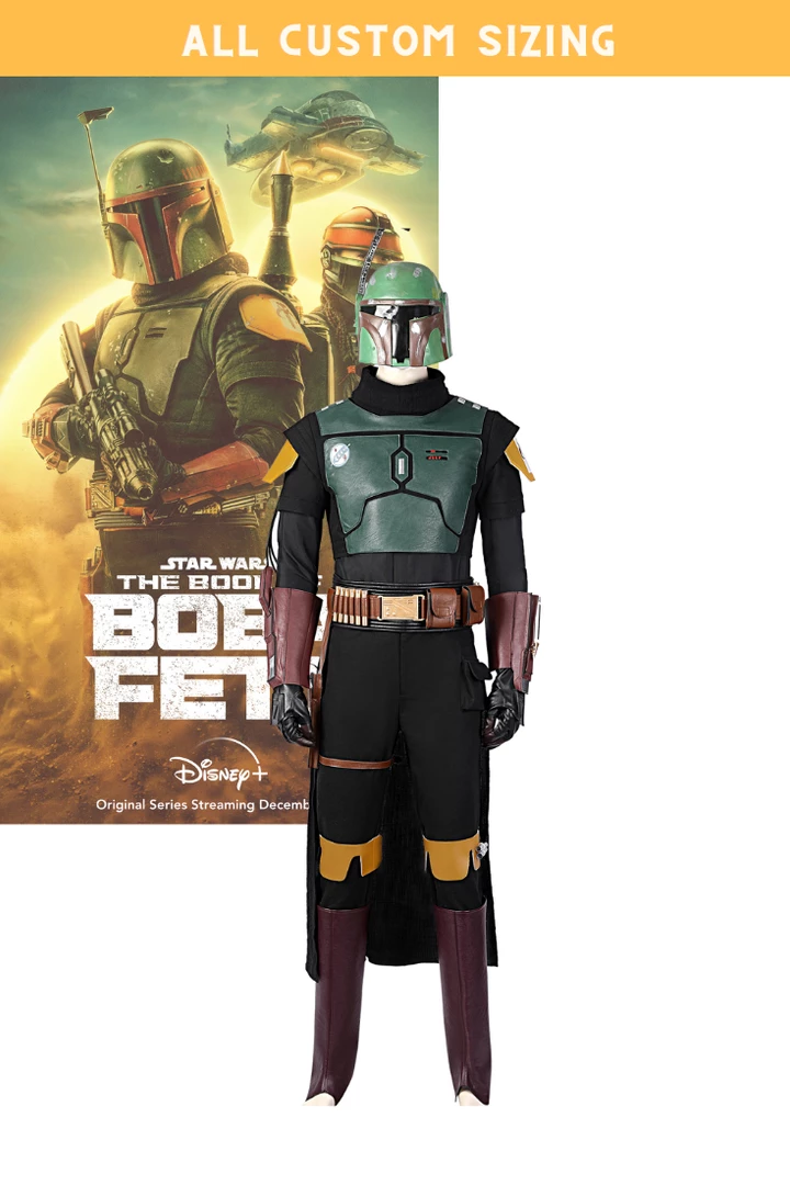 Cosrea TV & Movies The Book Of Boba Fett Complete Cosplay Costume 2 Cosrea TV & Movies The Book Of Boba Fett Complete Cosplay Costume