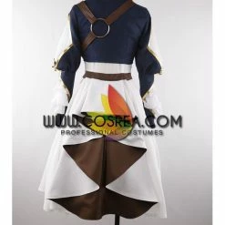 Cosrea Anime Costumes Violet Evergarden Suede Leather Cosplay Costume