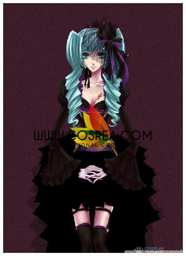 Cosrea Anime Costumes Vocaloid Hatsune Miku Mirai Ryu No Naku Classic Cosplay Costume 11 Cosrea Anime Costumes Vocaloid Hatsune Miku Mirai Ryu No Naku Classic Cosplay Costume