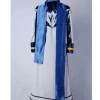 Cosrea Anime Costumes Vocaloid Kaito PU Leather Cosplay Costume