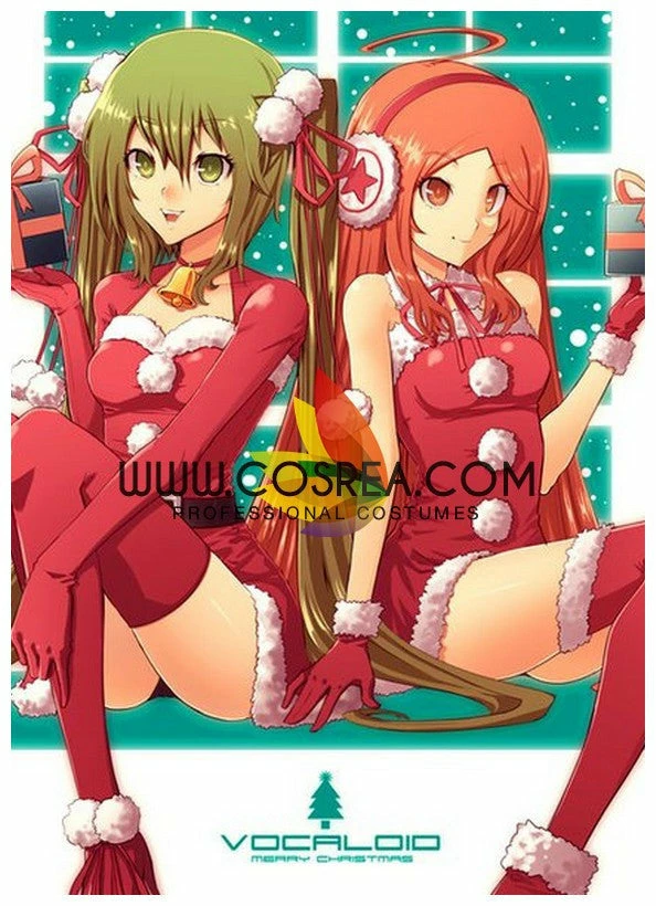 Cosrea Anime Costumes Vocaloid Miki Christmas Cosplay Costume 10 Cosrea Anime Costumes Vocaloid Miki Christmas Cosplay Costume