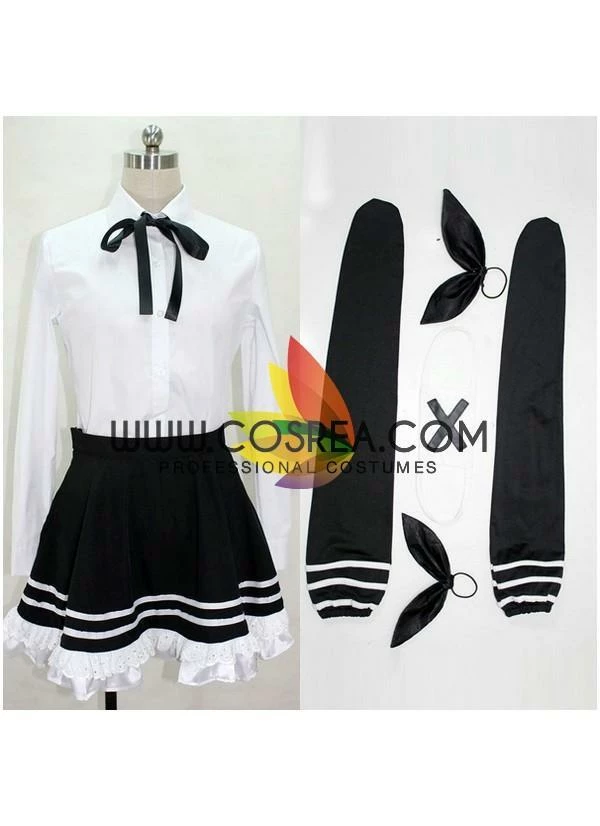 Cosrea Vocaloid Miku Hatsune Secret Police Cosplay Costume Anime Costumes 6 Cosrea Vocaloid Miku Hatsune Secret Police Cosplay Costume Anime Costumes