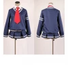 Cosrea Vocaloid Miku Monochrome Blue Sky Cosplay Costume